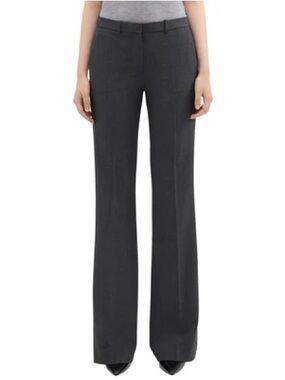 Theory Grey Summer Wool Pants
